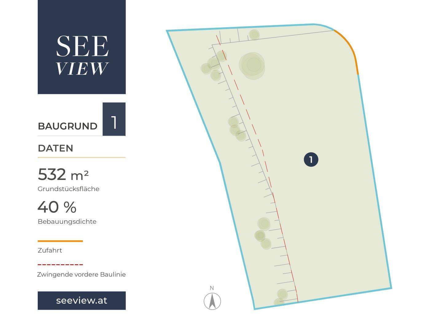 Neusiedl am See: 532 m² Baugrundstück mit Weitblick, Ruhelage - Mais