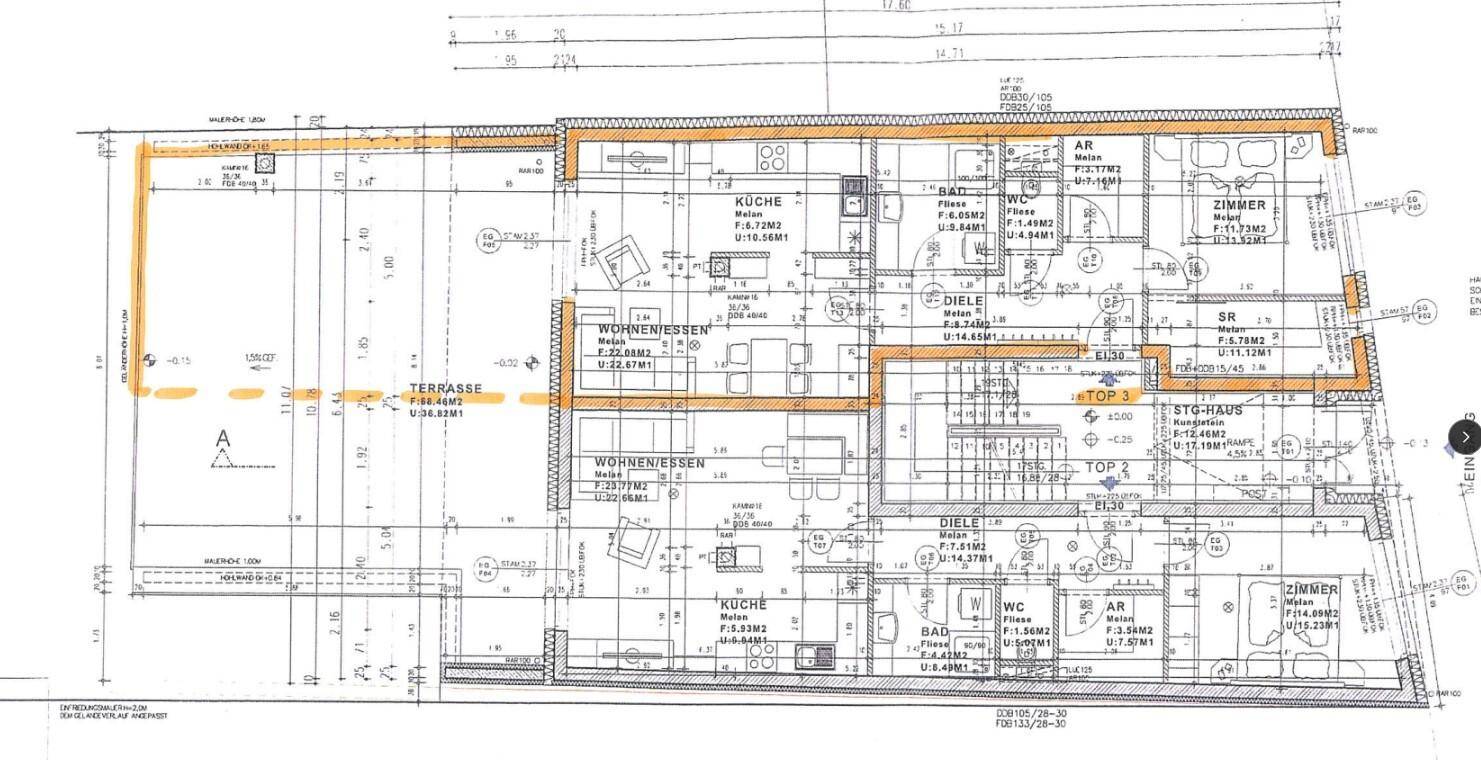 Plan Erdgeschoß