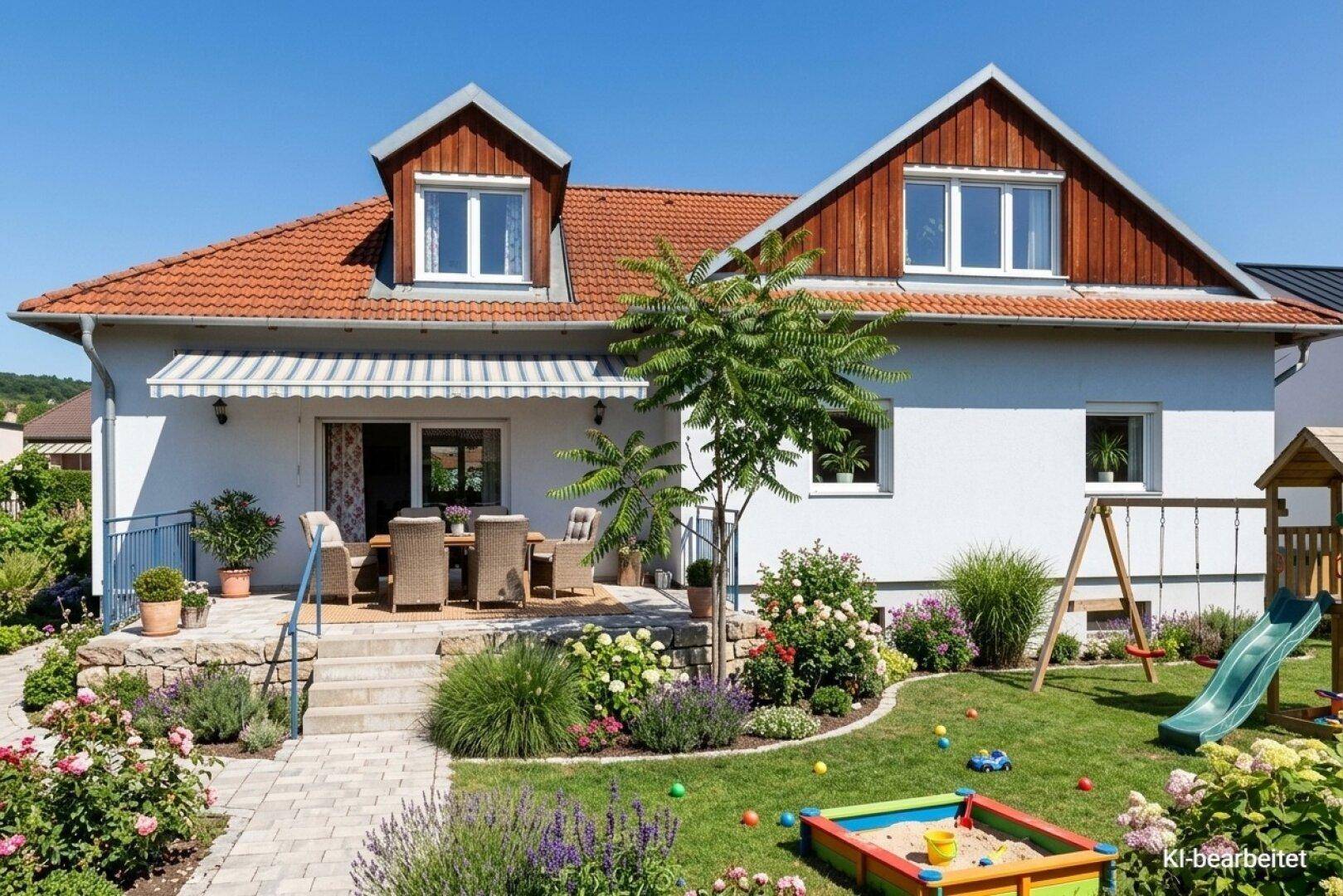 Familienfreundliches Wohnhaus am Ortsrand von Breitenbrunn - Widok 2