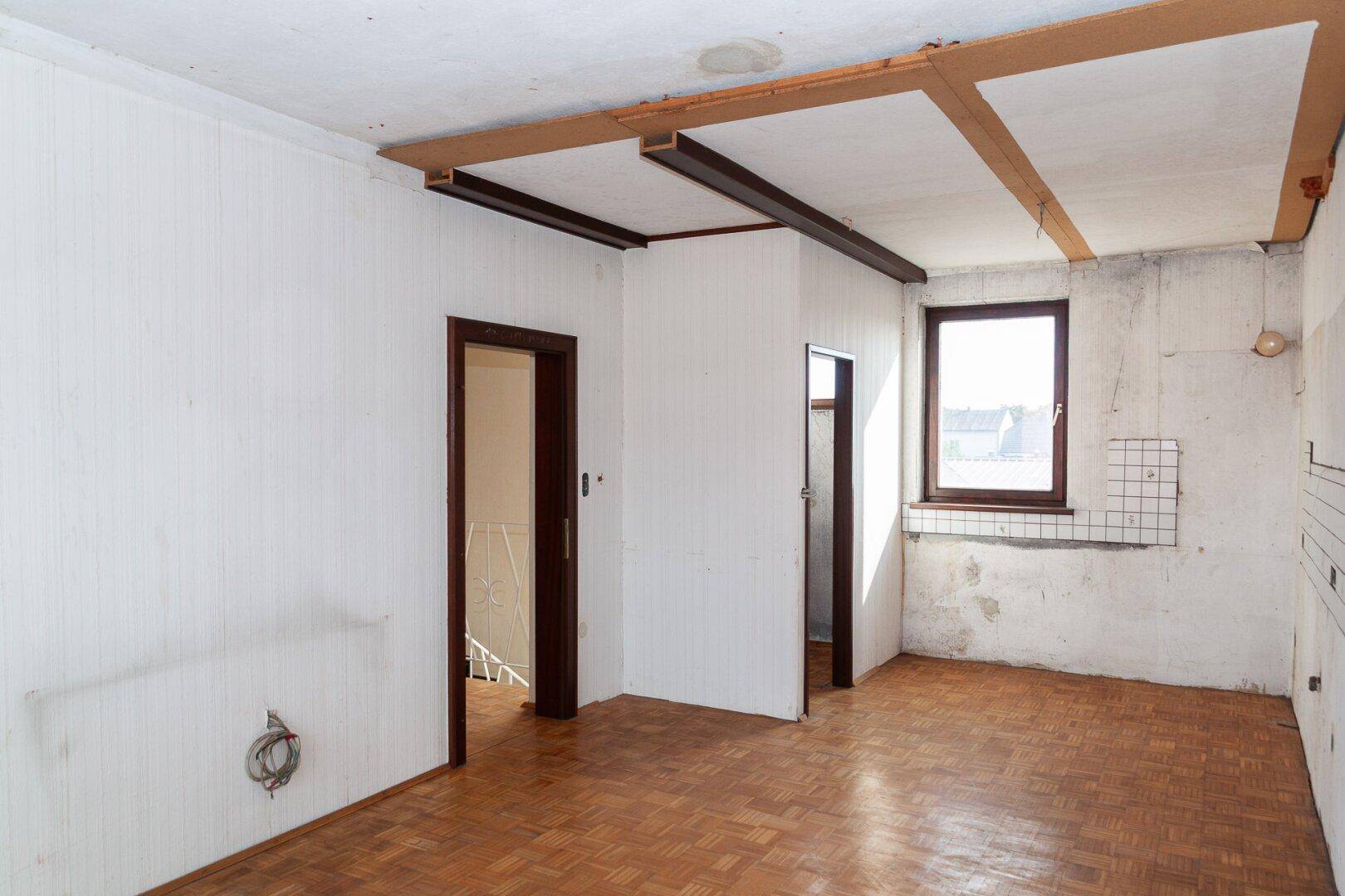 Obergeschoss wäre zu renovieren