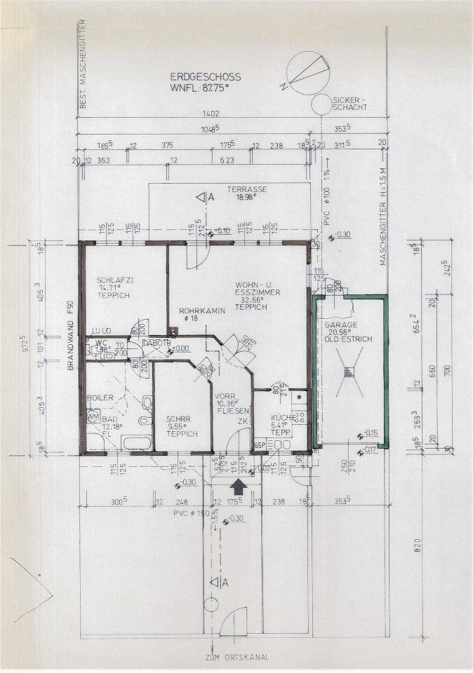 Plan Grundriss