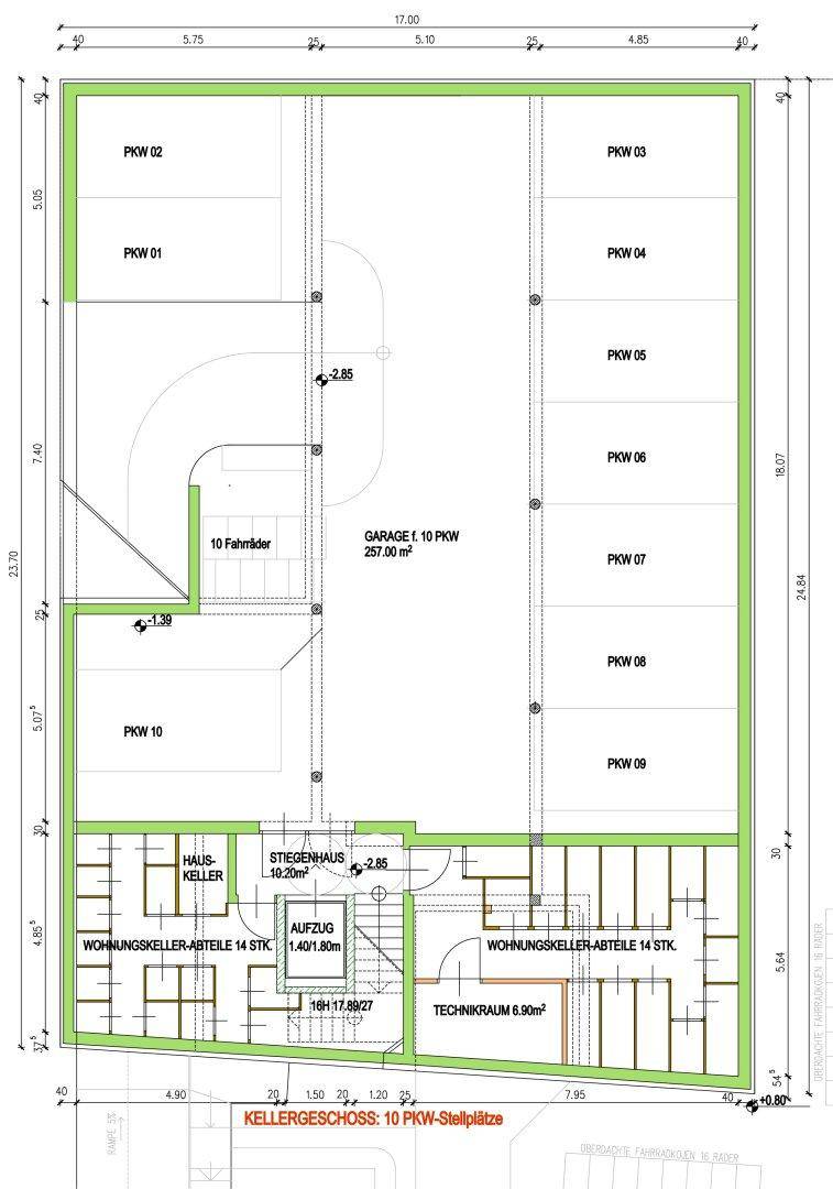 Großzügiger Wohnungsbaugrund in 1230 Wien mit Balkon, Terrasse &amp; TG! - Mehr