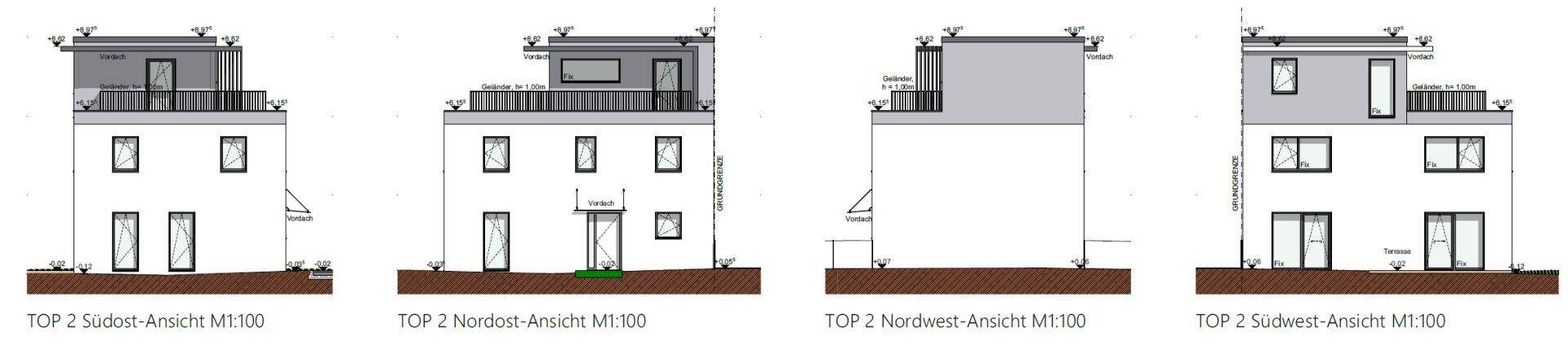 Baurechtsgrundstück mit Baugenehmigung - Bauen Sie Ihr Eigenheim in Langenzersdorf - Ansicht 2
