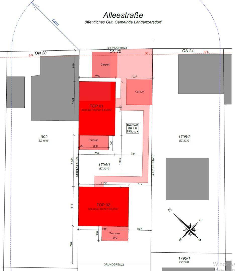 Baurechtsgrundstück mit Baugenehmigung - Bauen Sie Ihr Eigenheim in Langenzersdorf - Ansicht 3