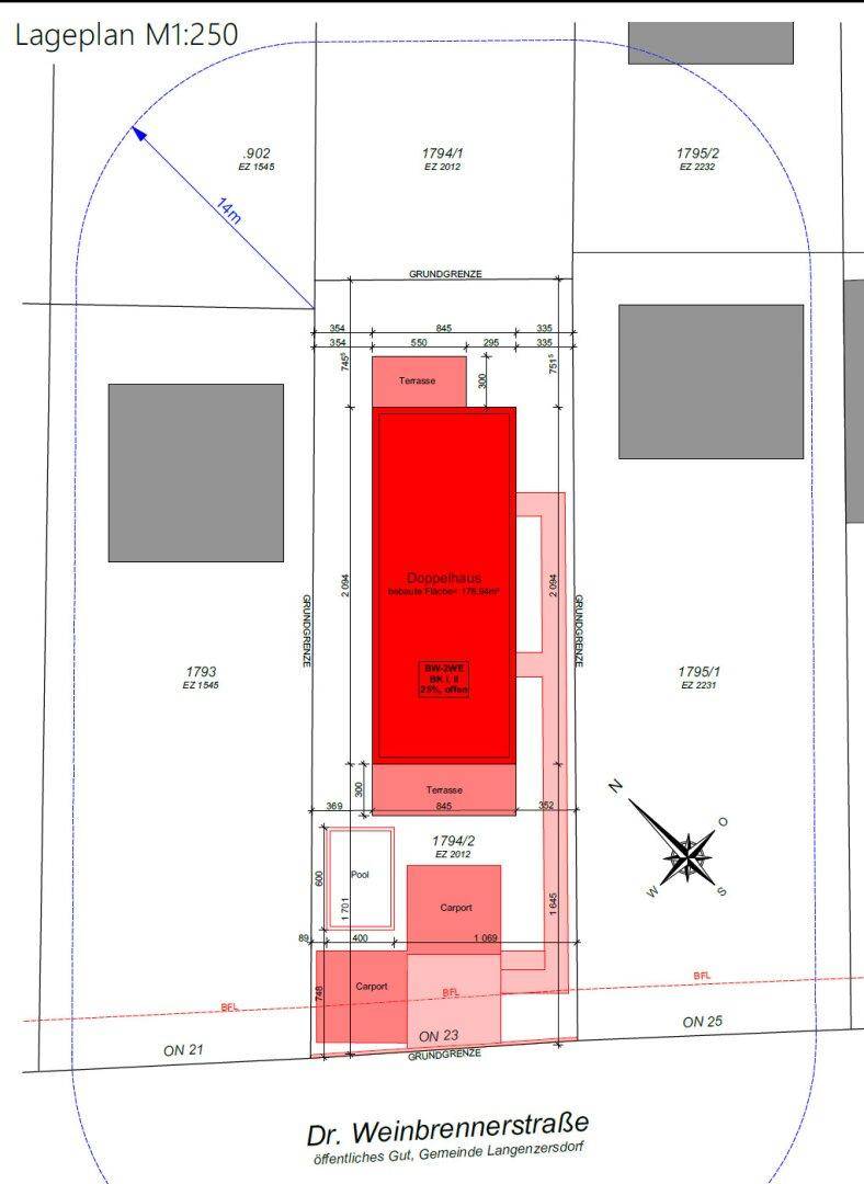 Baurechtsgrundstück mit Baugenehmigung - Bauen Sie Ihr Eigenheim in Langenzersdorf – pohled 2