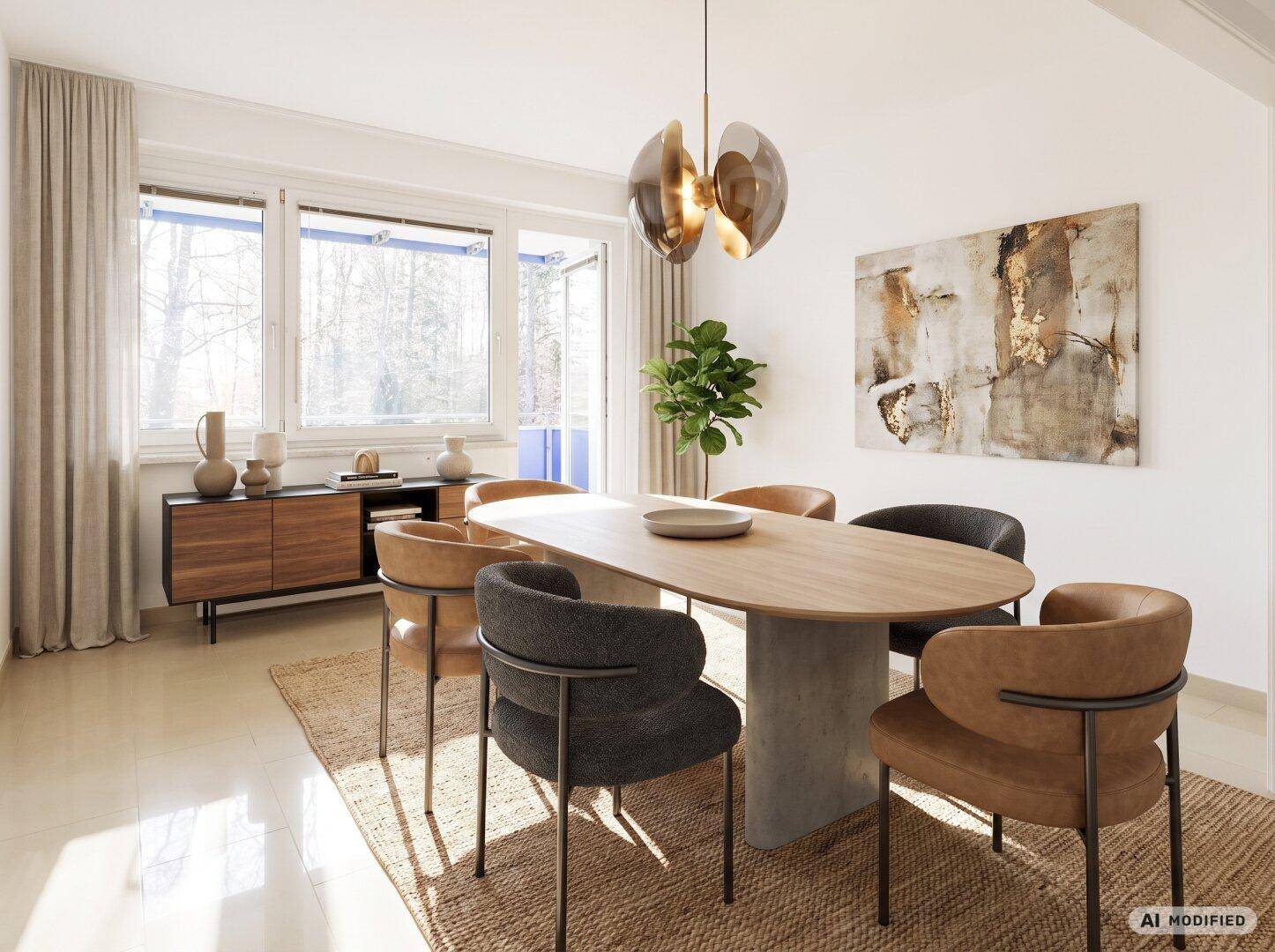 3-собен стан, 122 m²