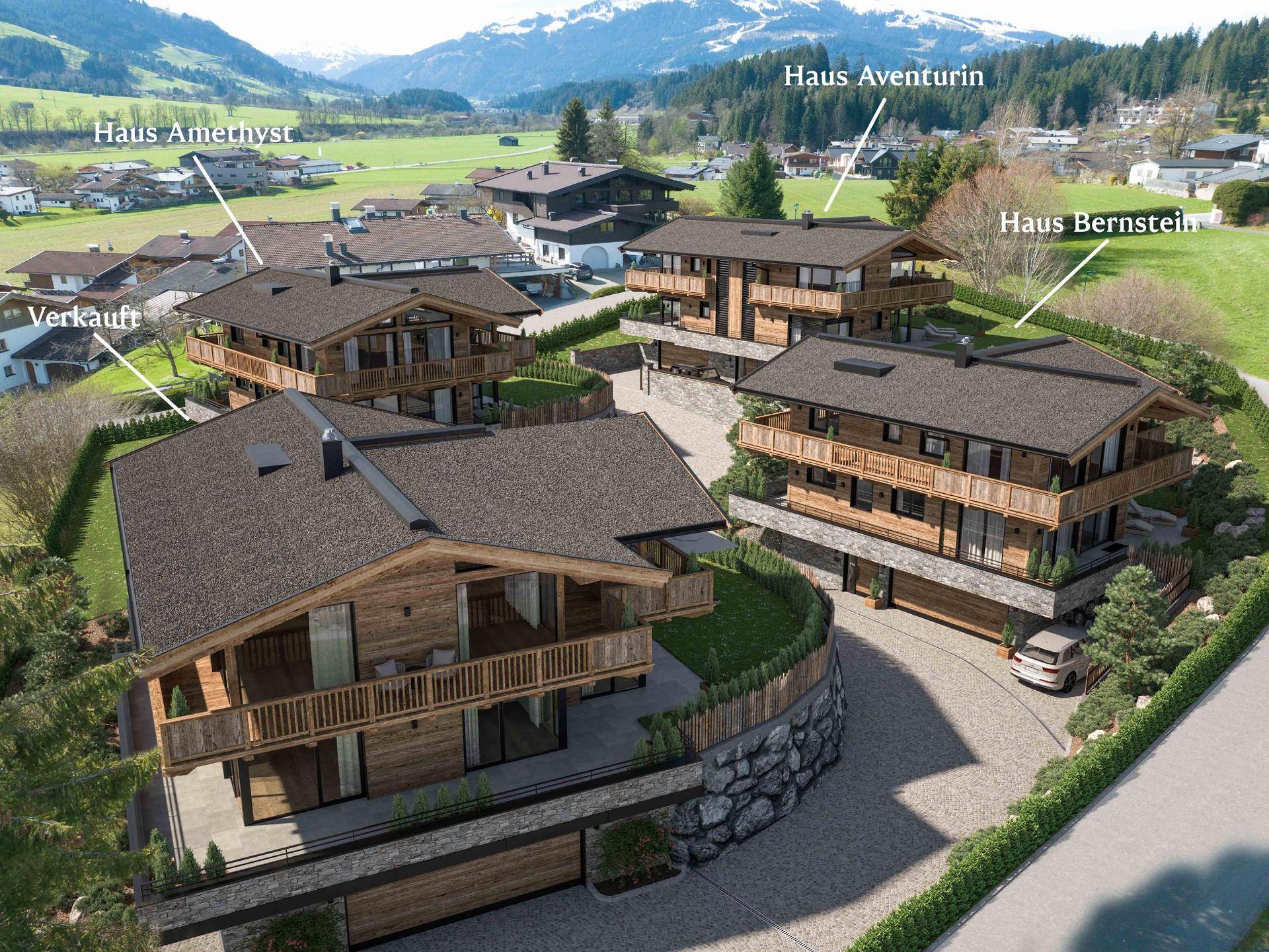 Haus Bernstein | Neubau Chalets in Aussichtslage - Ansicht 5