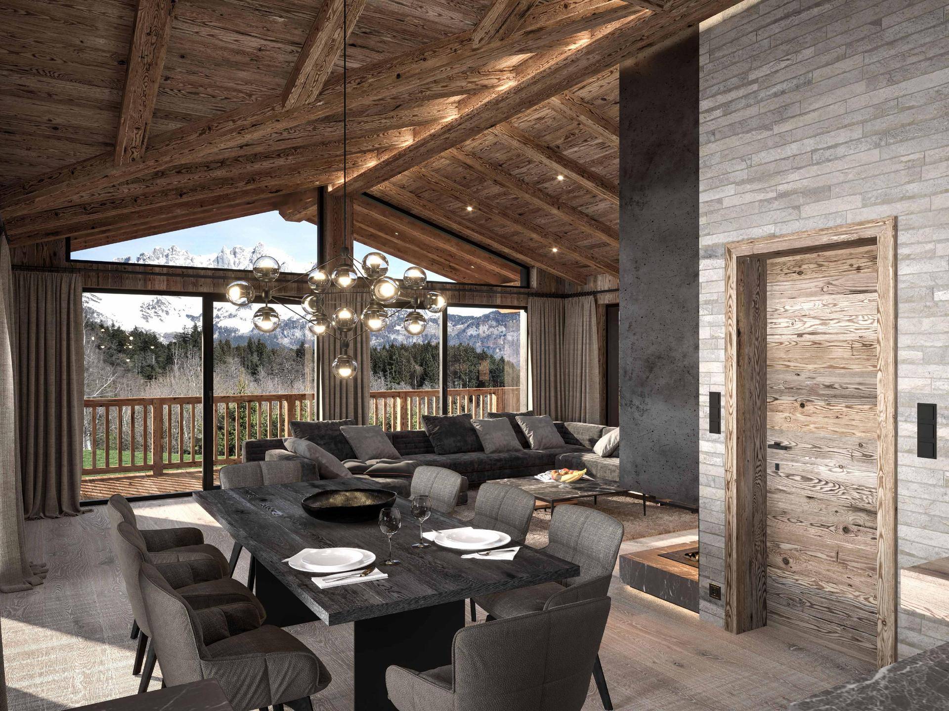 Haus Bernstein | Neubau Chalets in Aussichtslage - Ansicht 2