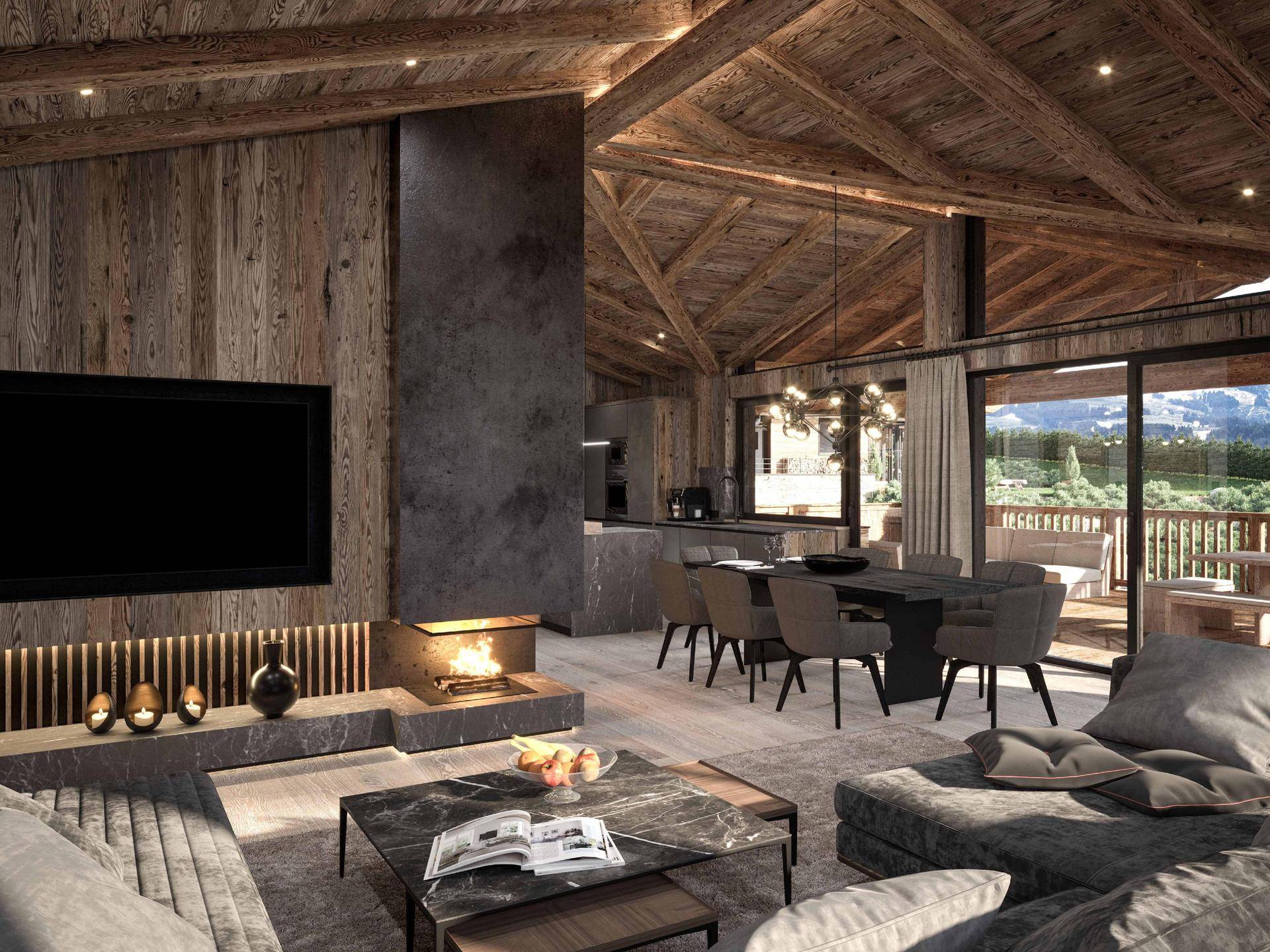 Haus Bernstein | Neubau Chalets in Aussichtslage - Ansicht 3