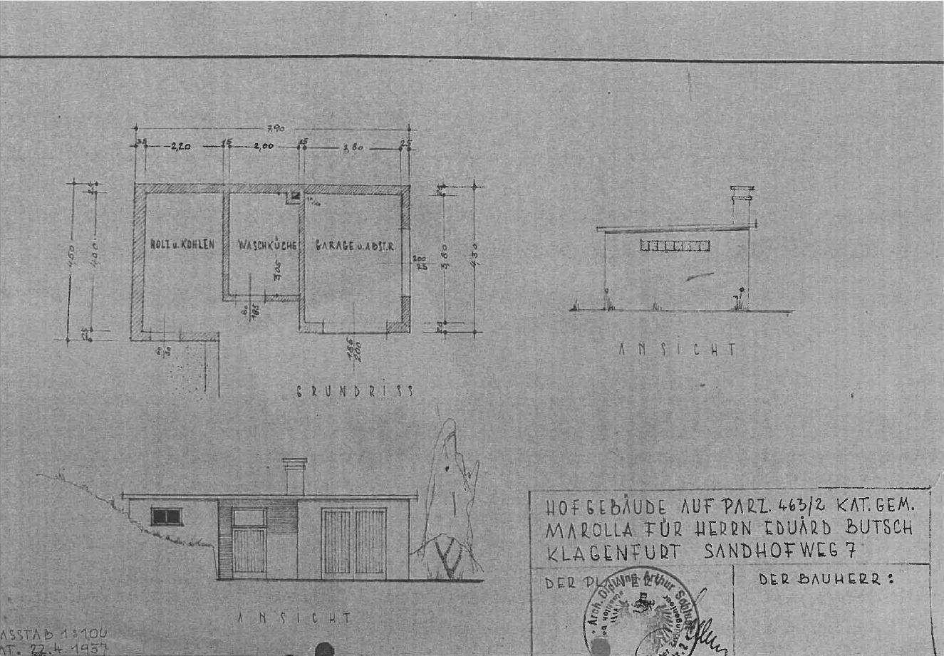 Plan Nebengebäude