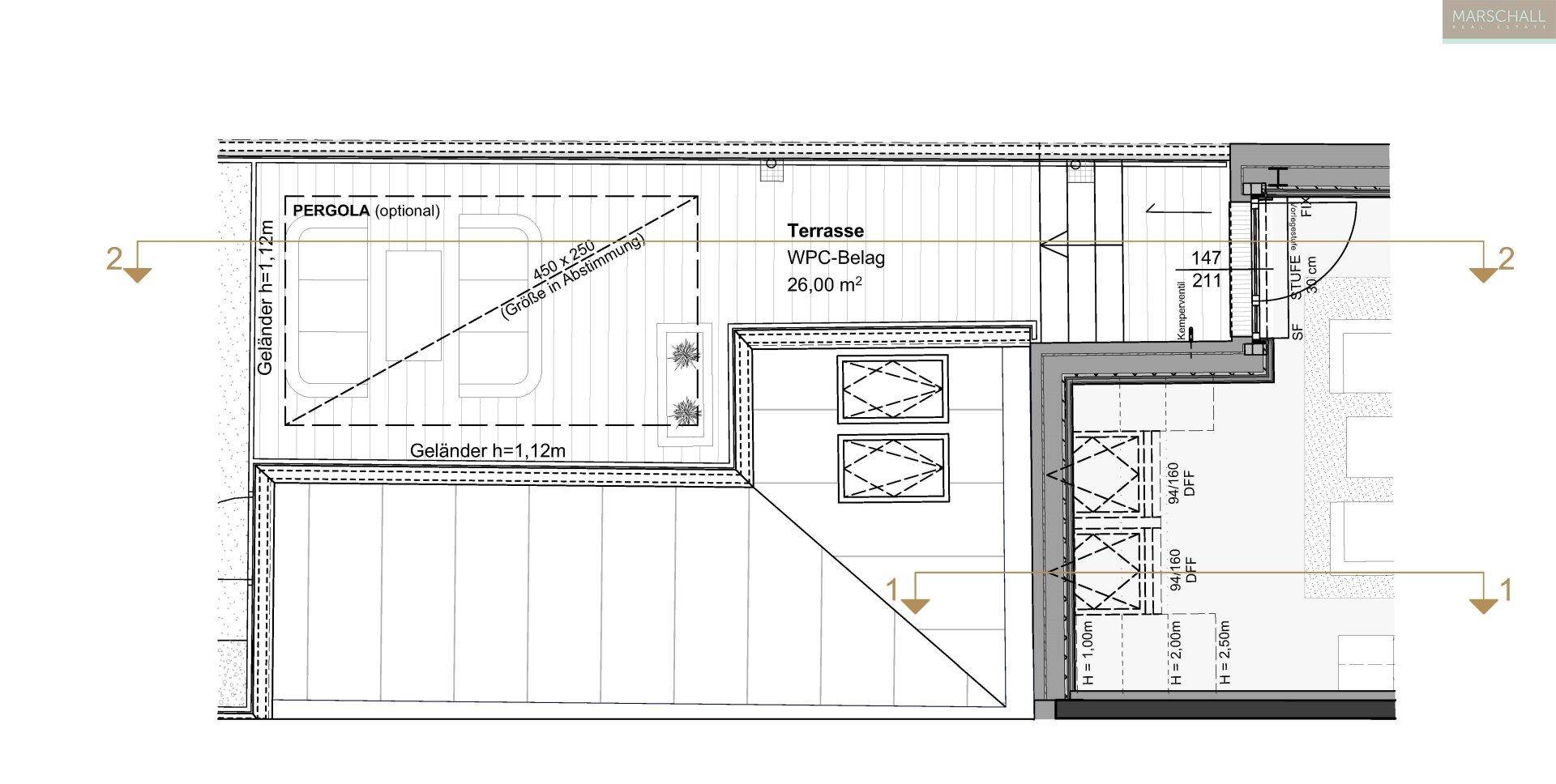 Dachterrasse