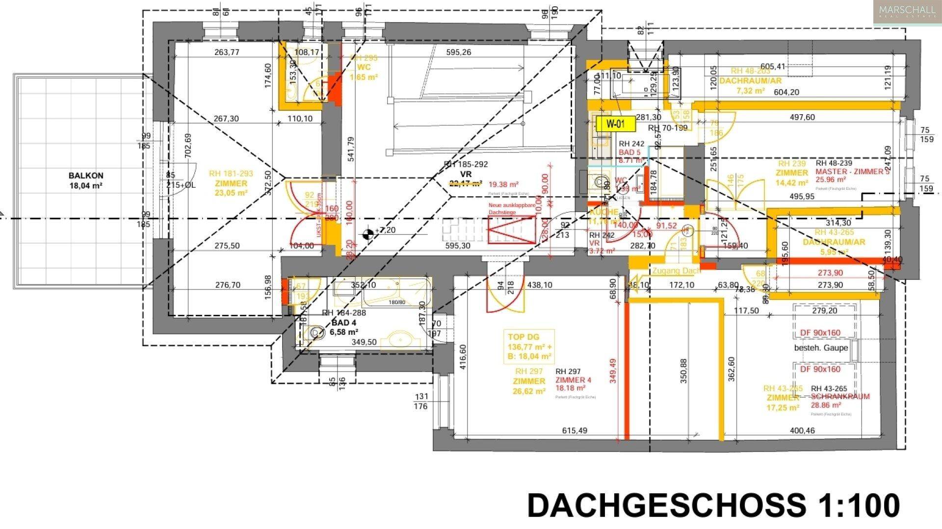 Plan Dachgeschoß