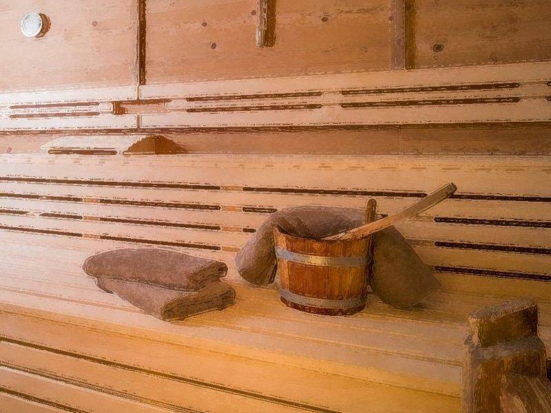 Sauna im Haus