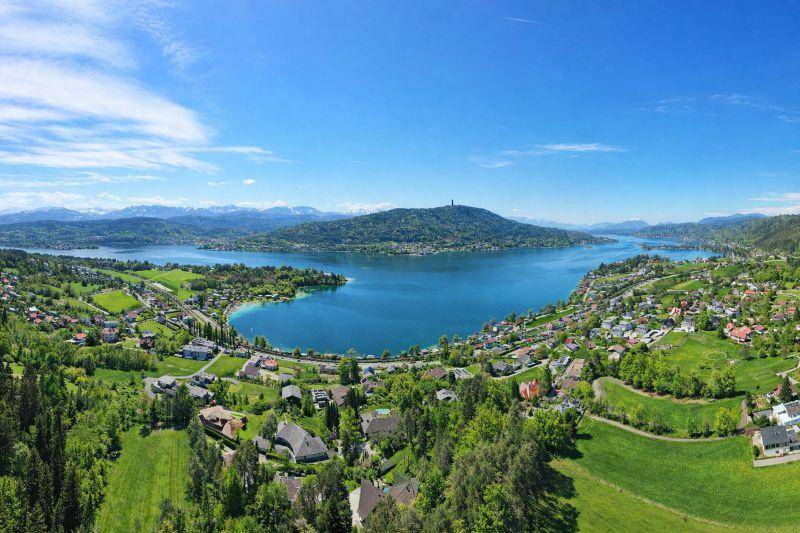 Modernes Villen-Ensemble mit einzigartigem Wörthersee-Panorama - Ansicht 6