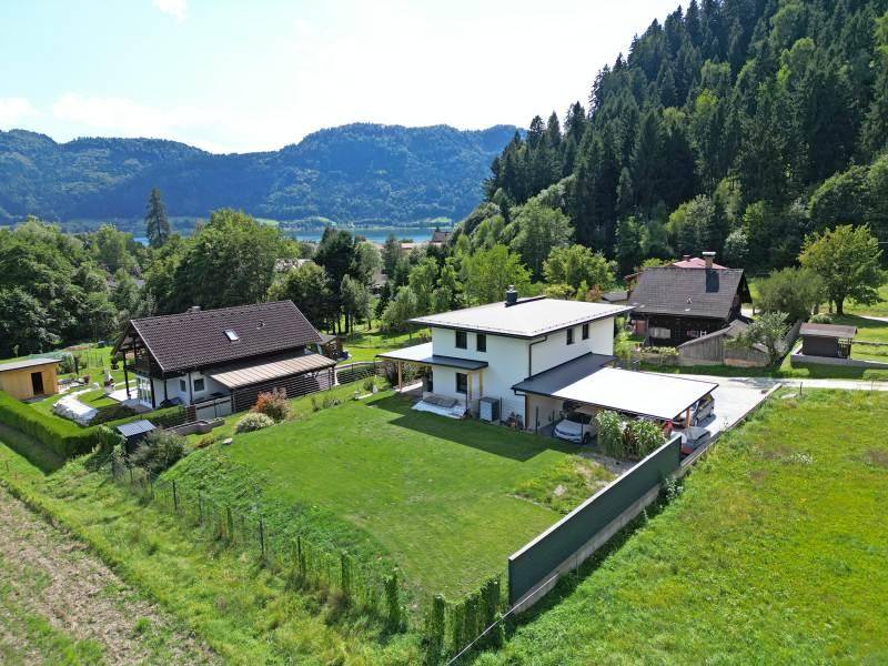 Drohnenaufnahme See