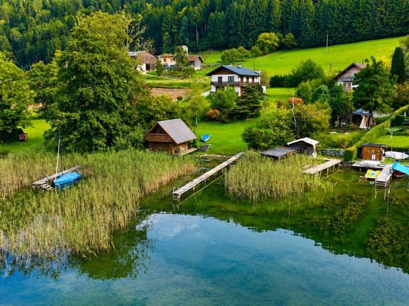 SELTENES SEEJUWEL IN SONNIGER PANORAMALAGE AM OSSIACHER SEE - Mehr