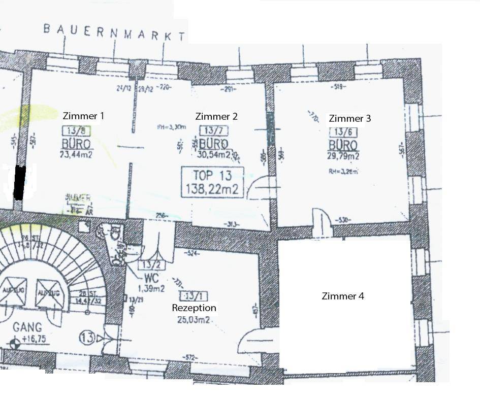 plan_Kramergasse 9_Top 13