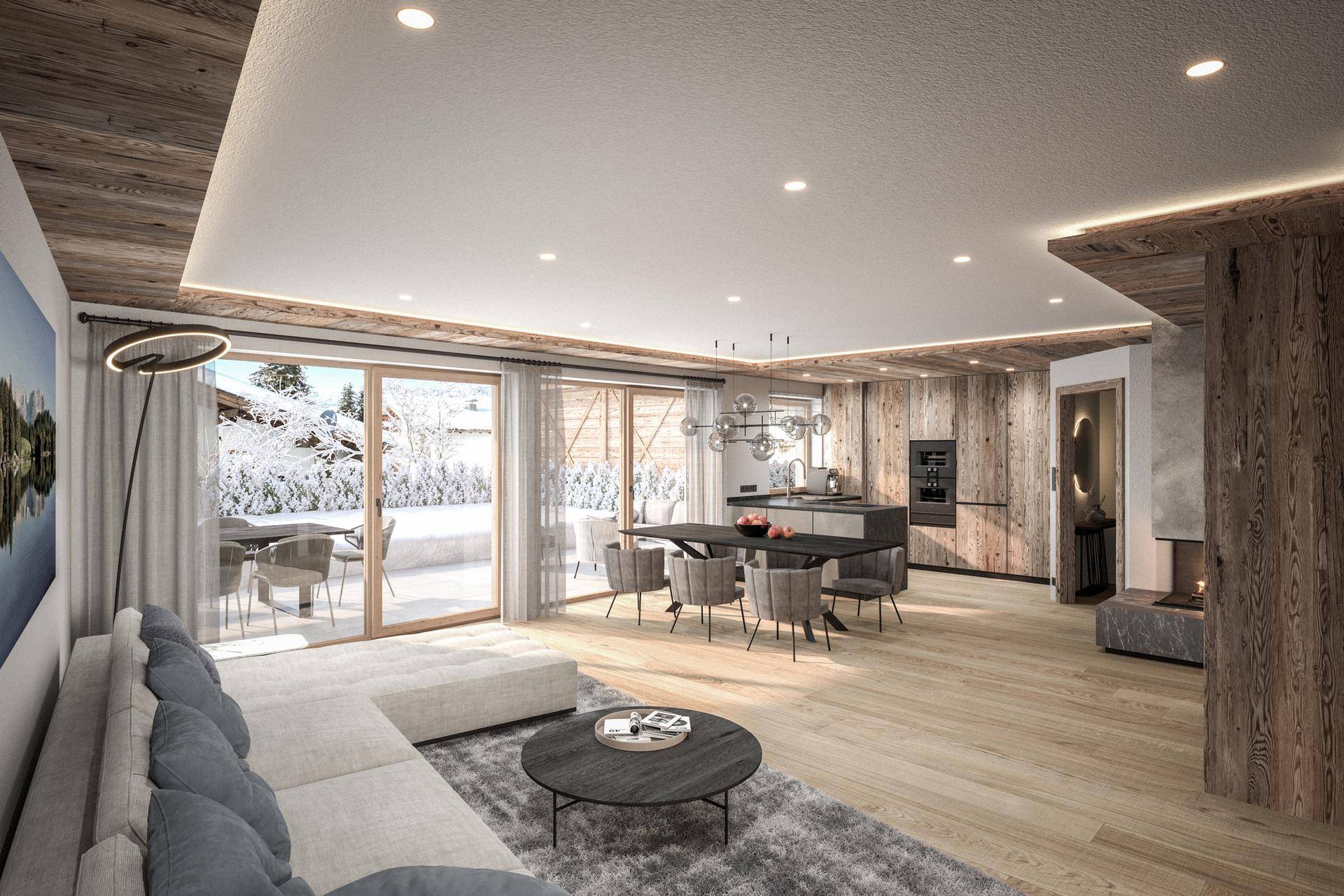 Genehmigtes Wohnbauprojekt in Kitzbühel – pohled 5