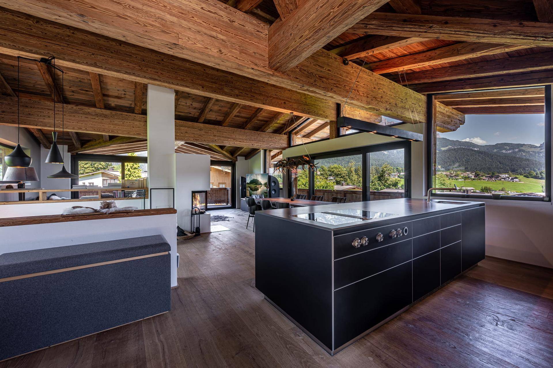 Luxuriöses Chalet mit Kaiserblick und Ski In / Ski Out Anbindung - Ansicht 3