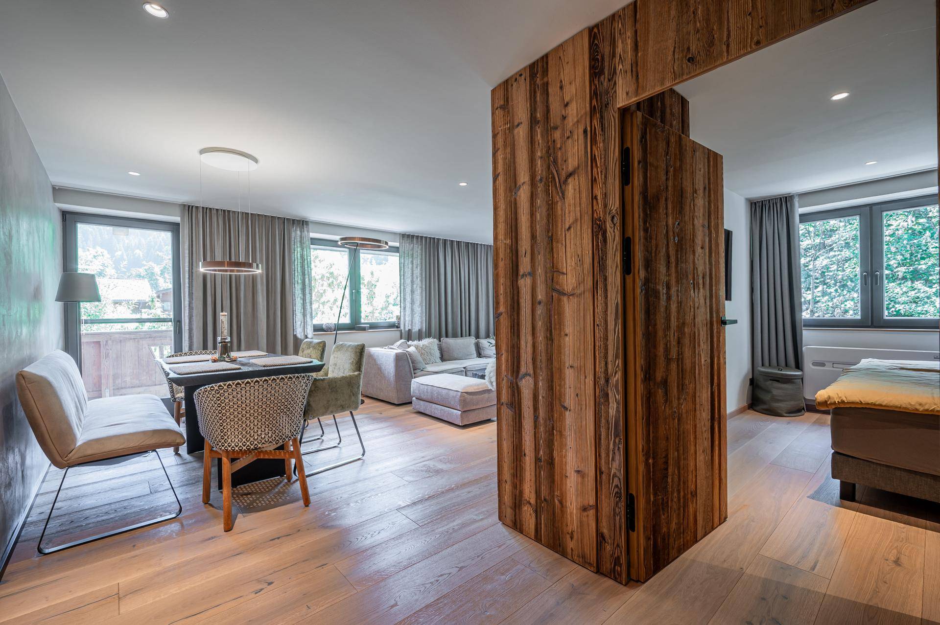 Chalet Wohnung in unmittelbarer Skiliftnähe - Ansicht 2
