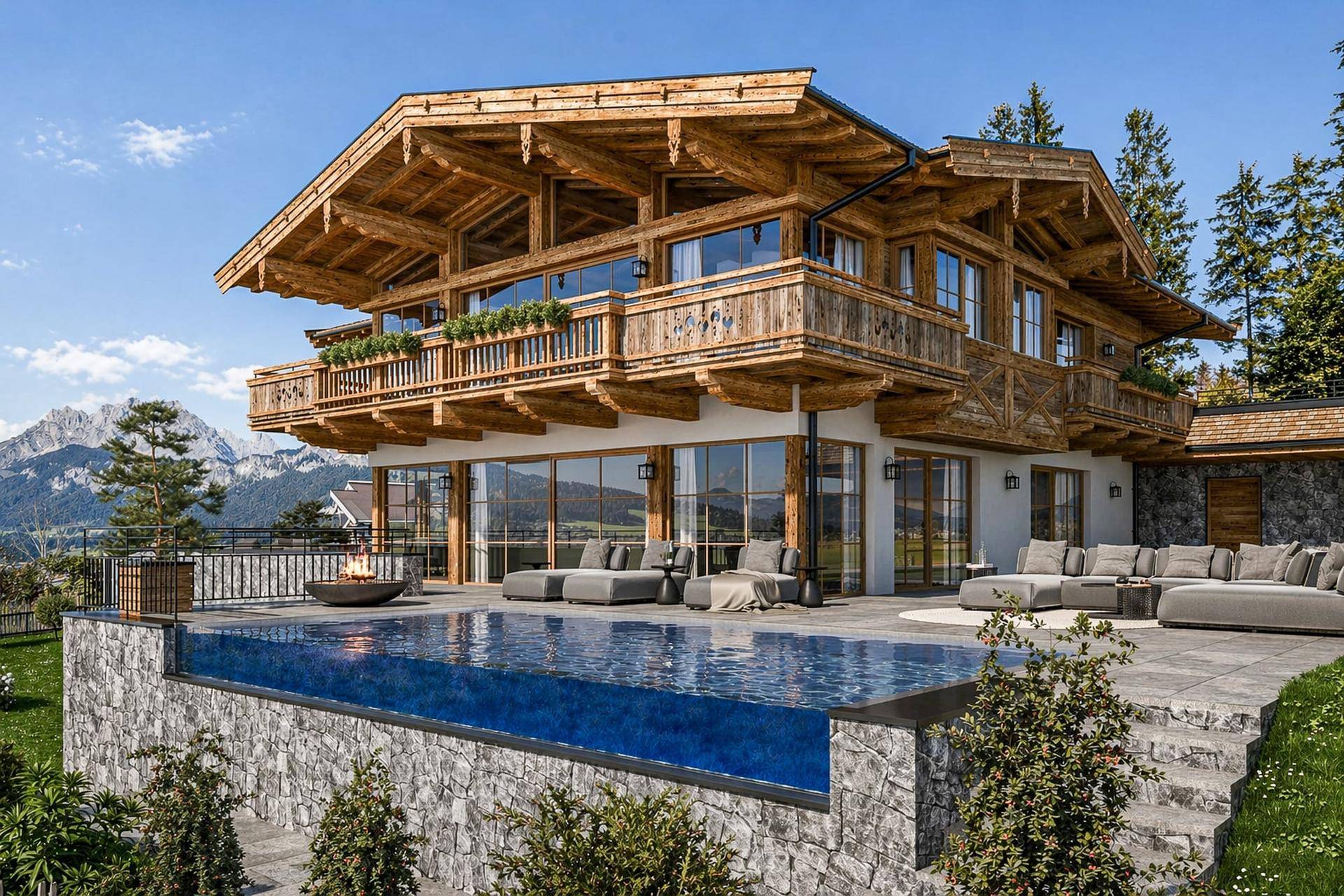 Einmaliges Neubauchalet mit Freizeitwohnsitz - Ansicht 4
