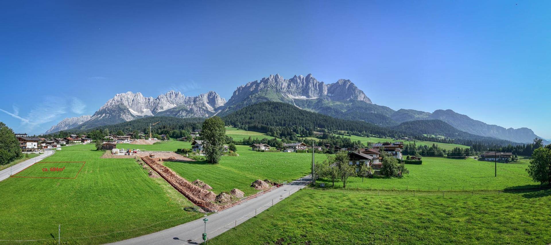 Grundstück am Fuße vom Wilden Kaiser - Ansicht 3