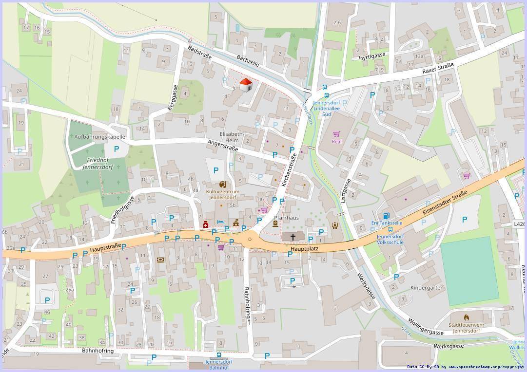 Lageplan- Badstrasse
