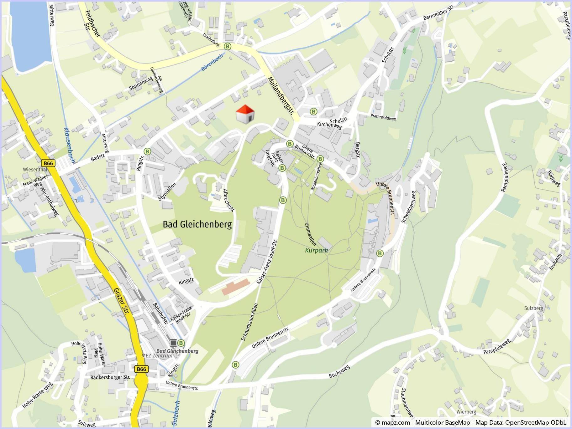 Geolyzer Kartenausschnitt