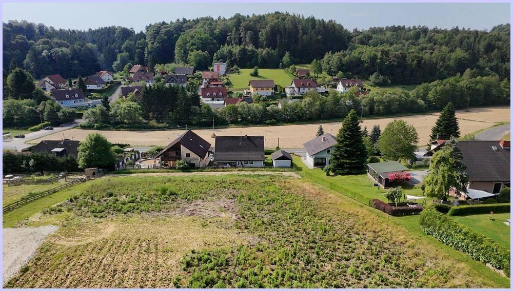 Traumhaftes Baugrundstück, sonniger Südhang. letztes Grundstück 955m², 0,2-04, Kirchberg an der Raab - Mehr