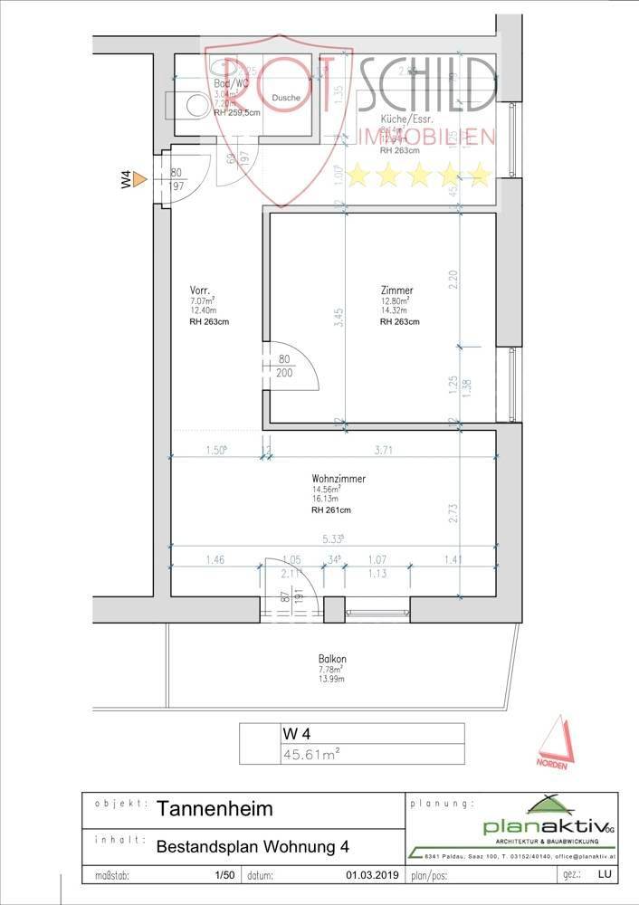 Tannenheim_Bestandsplan Wohnung 4