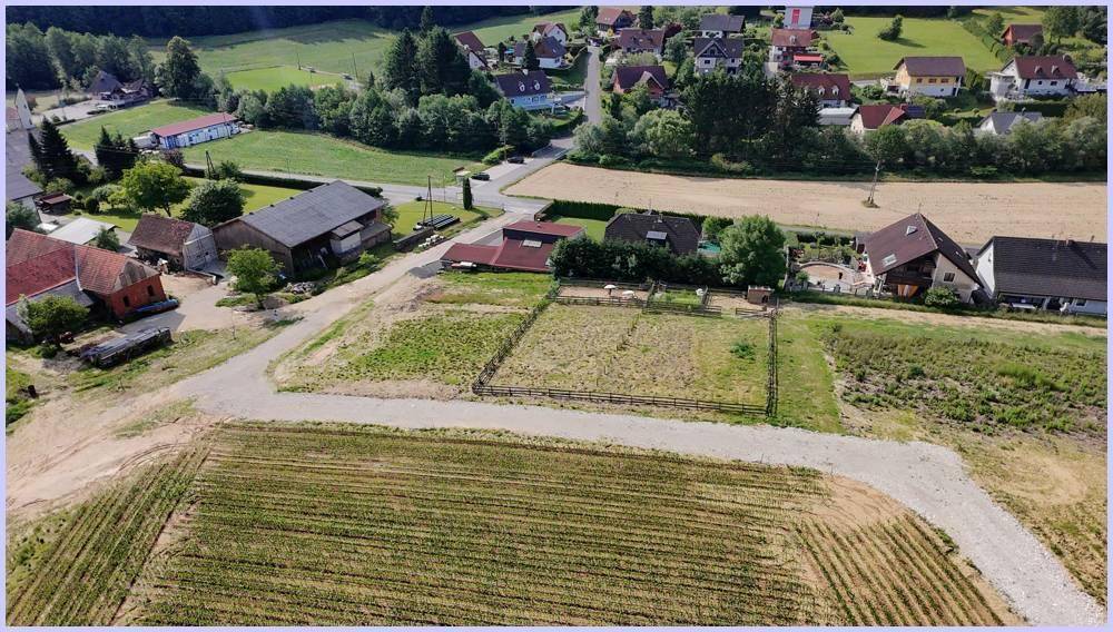 Hof Zufahrt-