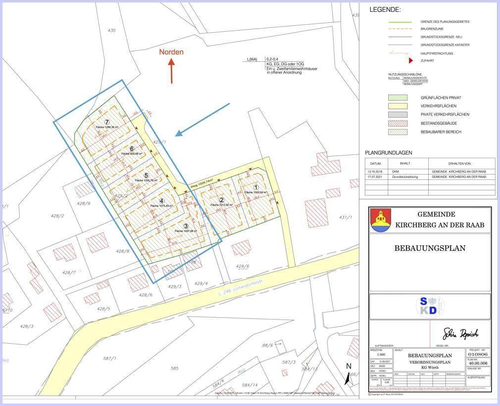 210915_BP_Kirchberg_Bebauungsplan