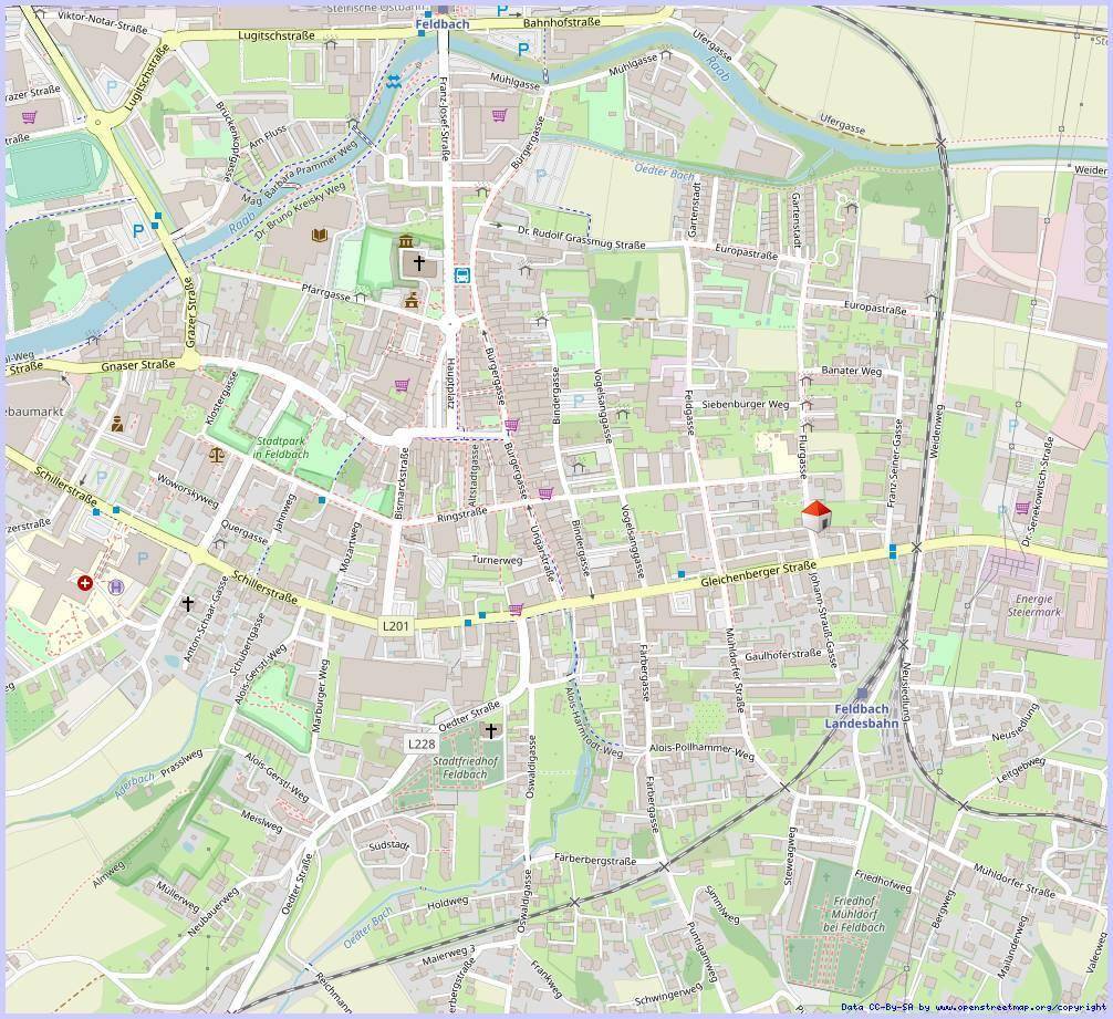 Lageplan Flurgasse 4