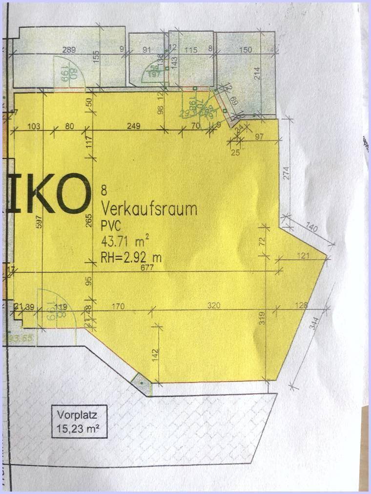 Grundriss-Verkaufsraum gross