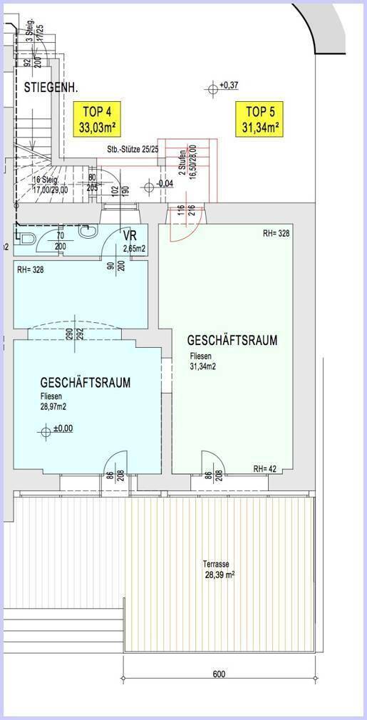 VT Geschäftsraum Terrasse