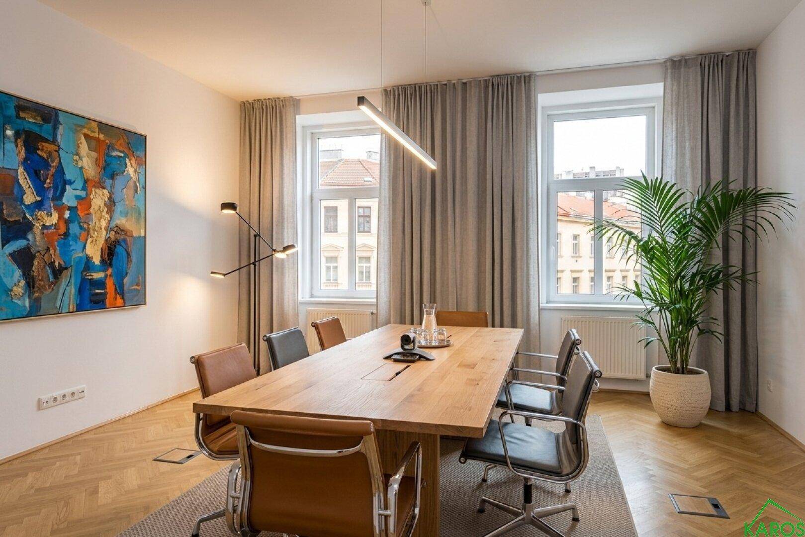 BÜRO MIT EINRICHTUNGSVORSCHLAG