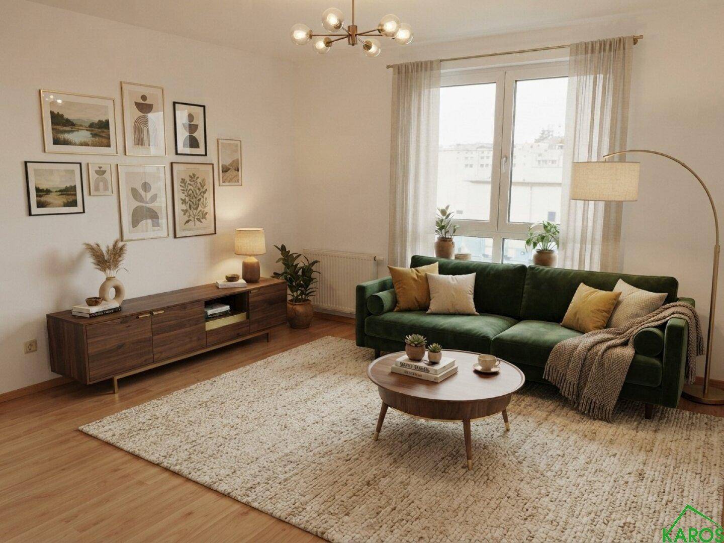 MODERNE 2-Zi-Wohnung mit Einbauküche und Aufzug!