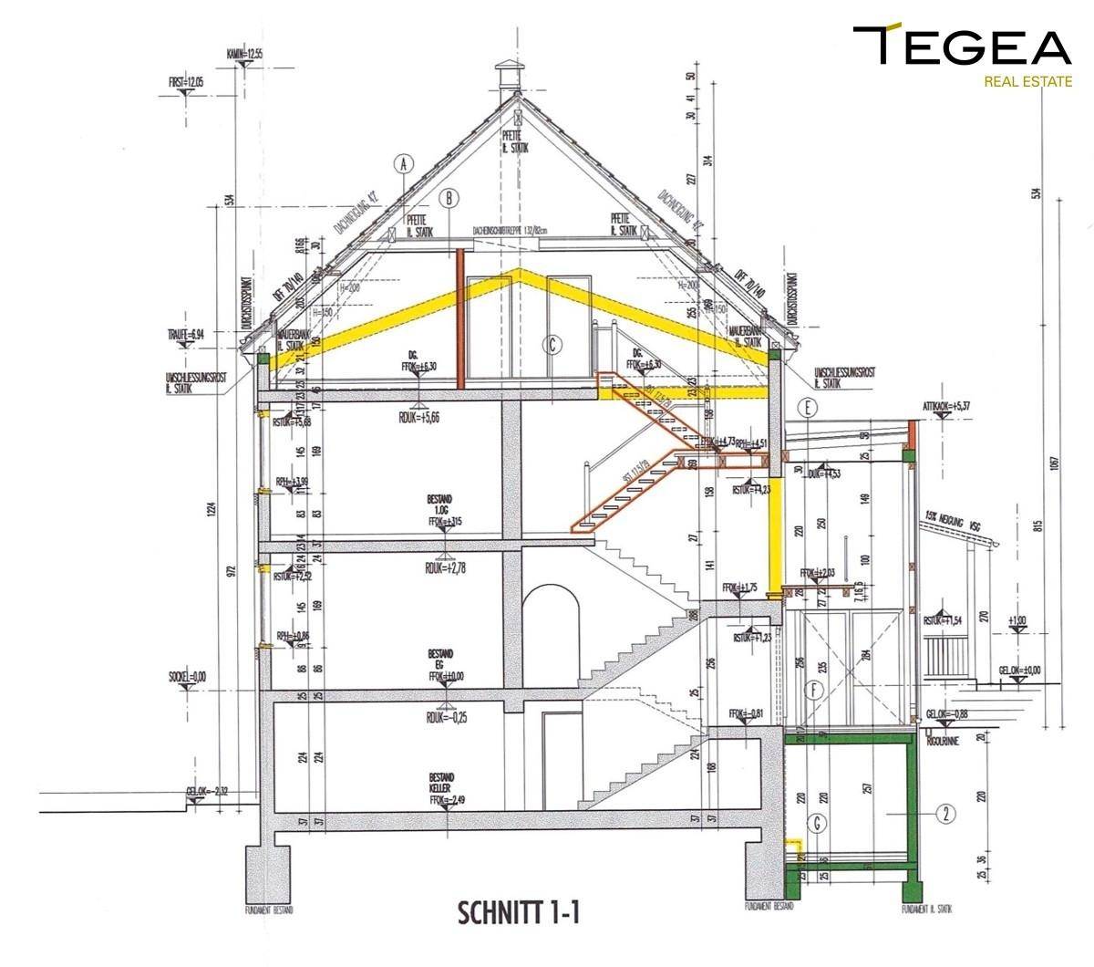 58_Plan Schnitt 1-1