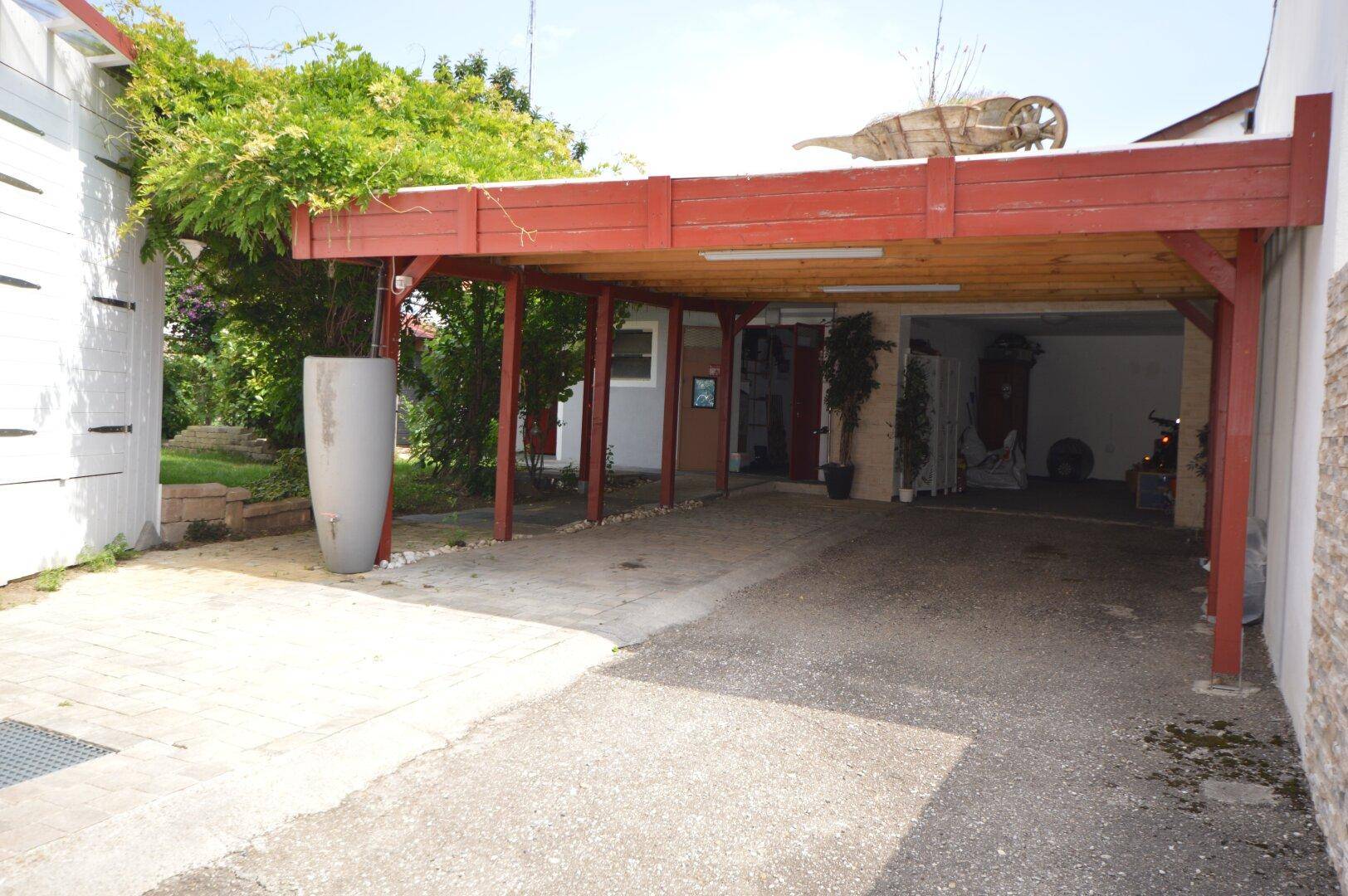 Doppel-Carport
