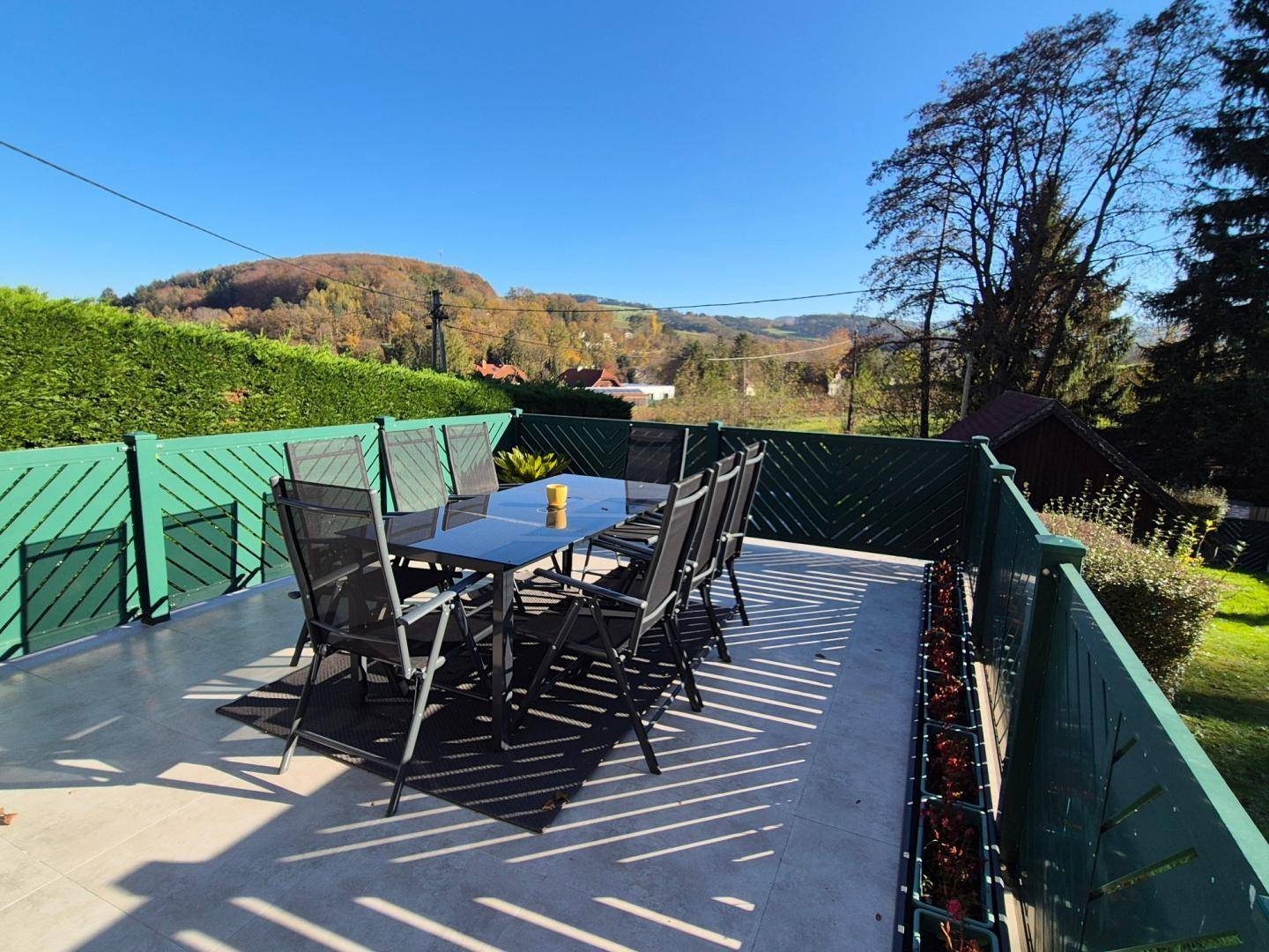 Terrasse mit Ausblick