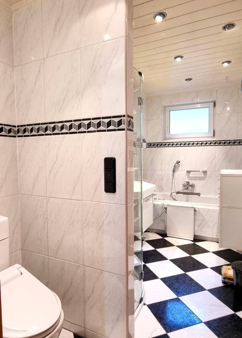 Badezimmer mit WC