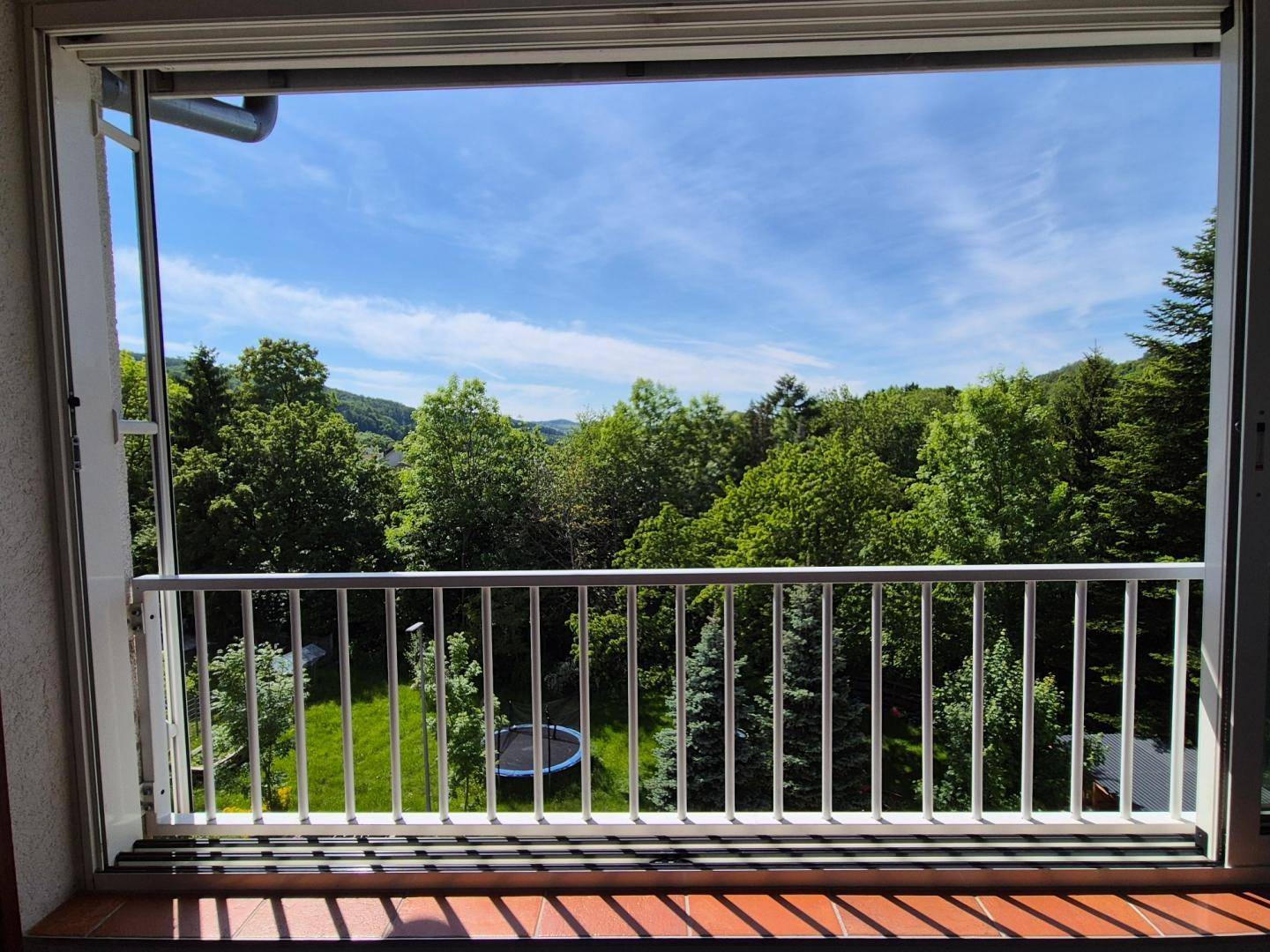 Loggia Ausblick