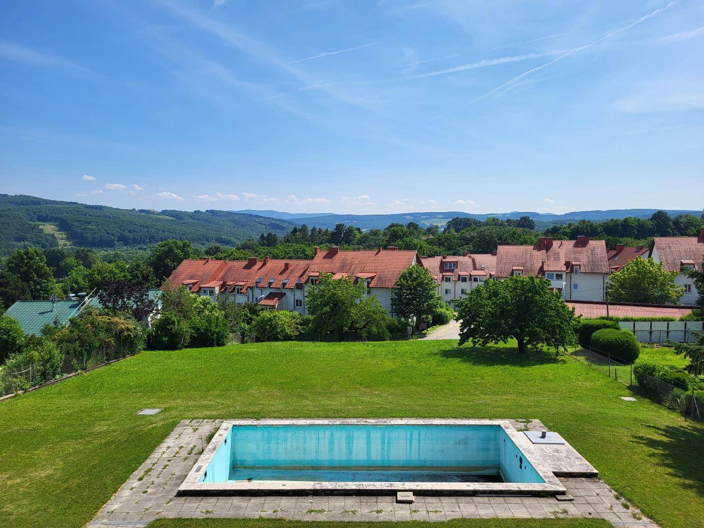 Ausblick Pool