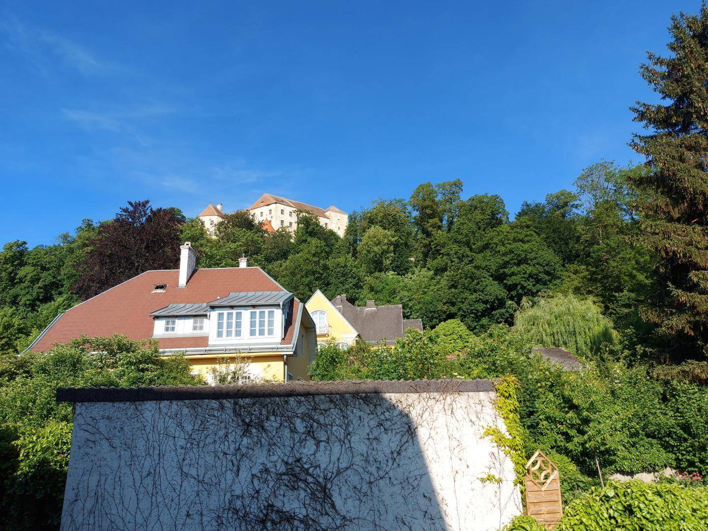 Ausblick Burg