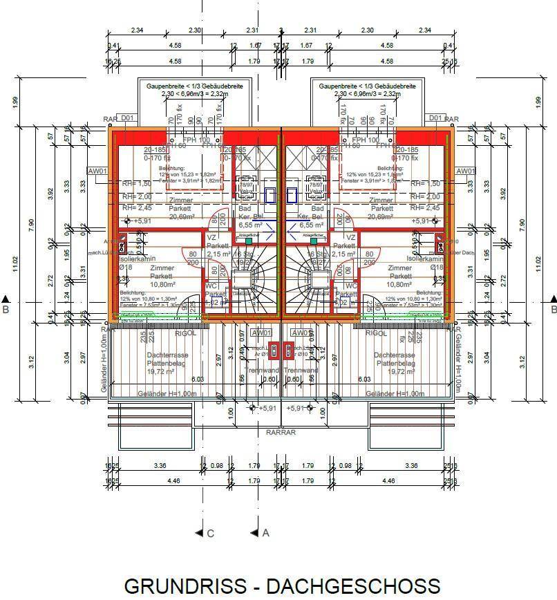 Plan - Dachgeschoß
