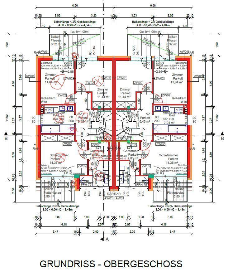 Plan - Obergeschoß