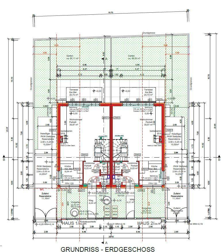 Plan - Erdgeschoß