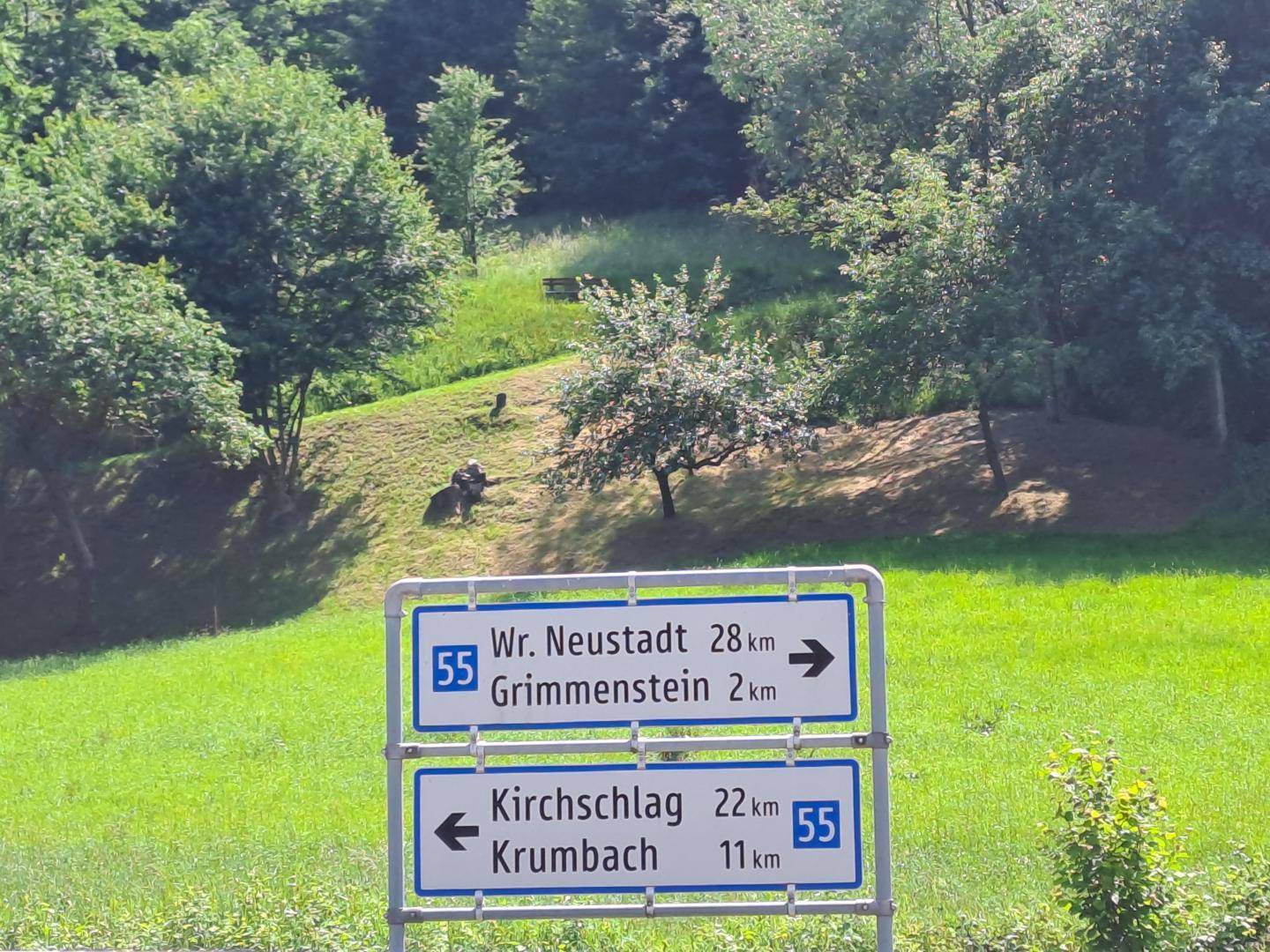 gut angebunden