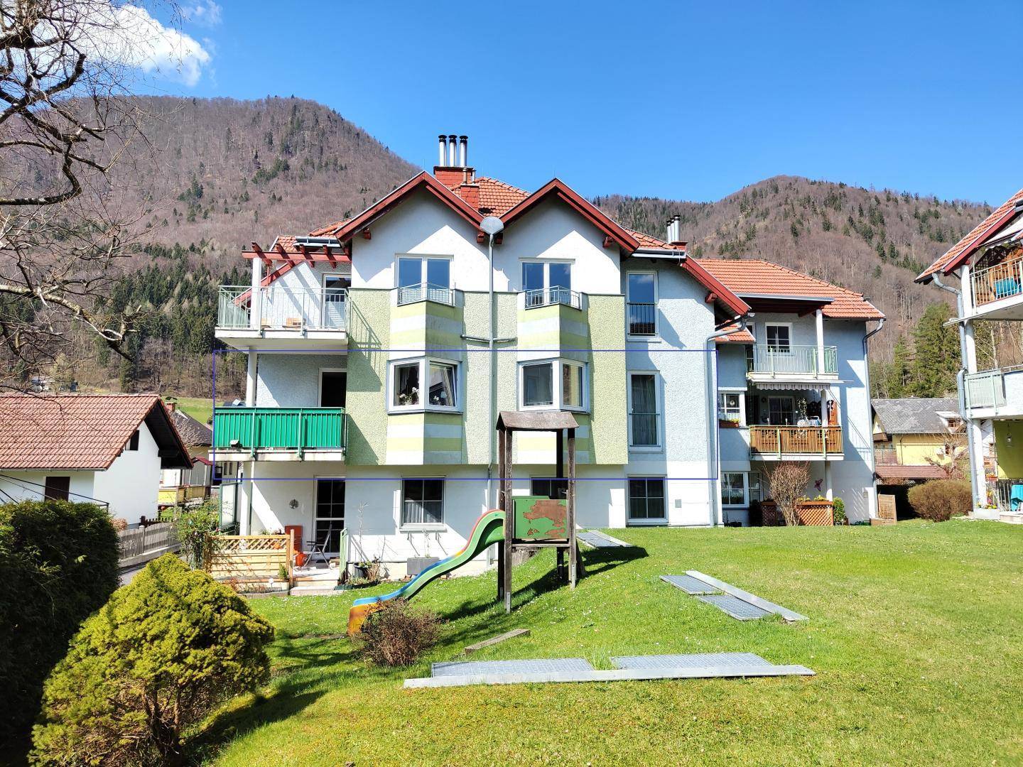 Natur pur! 3-Zimmer-Eigentumswohnung mit TG-Parkplatz, Balkon und Aussicht - Vista 6