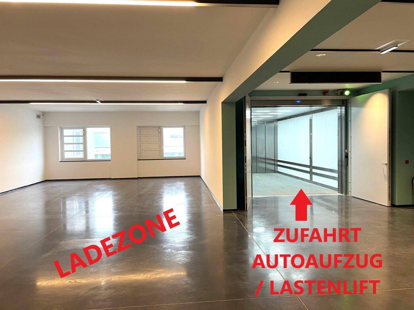 *PROVISIONSFREI* Loft/Atelier/Büro/Lager mit PKW/Lastenlift (5t) - Ansicht 3
